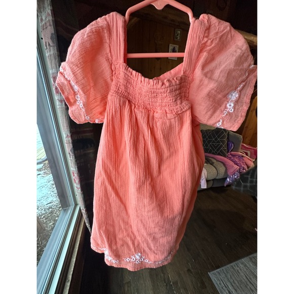Janie and Jack Other - NEW WITH TAG Janie & Jack Girls Orange Embroidered Gauze‎ Tunic Dress | SZ 7